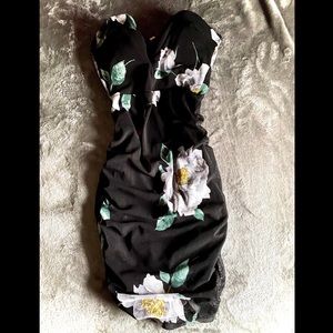 Black Strapless Dress
